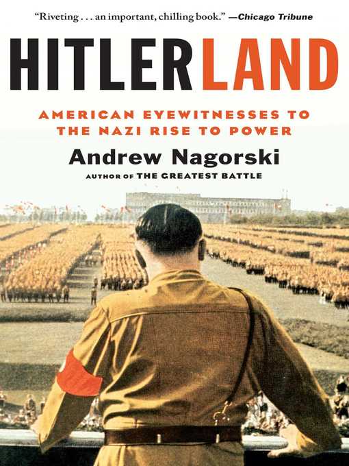 Title details for Hitlerland by Andrew Nagorski - Wait list